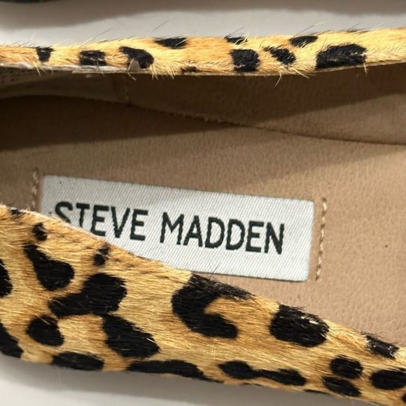 Steve Madden Animal Print Flats - Picture 5 of 7